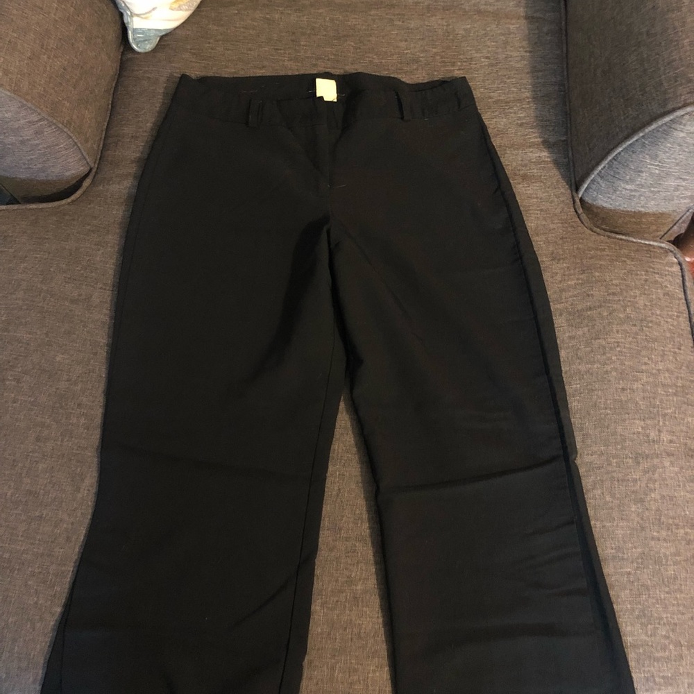 Black Capri dress pants